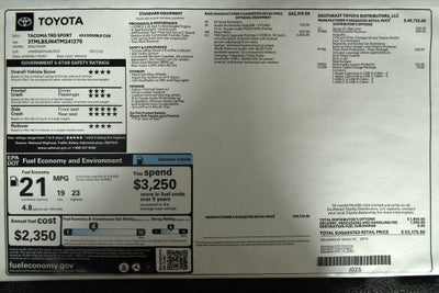 2026 Toyota Tacoma TRD Sport