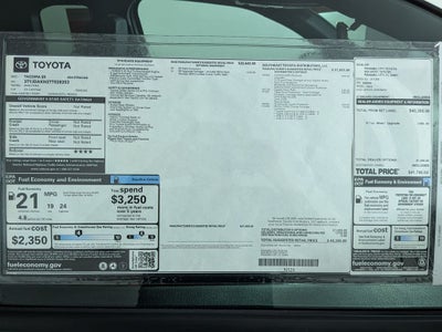 2026 Toyota Tacoma SR
