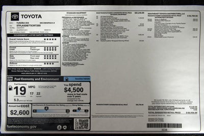 2026 Toyota Tundra SR5