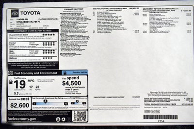 2026 Toyota Tundra Platinum