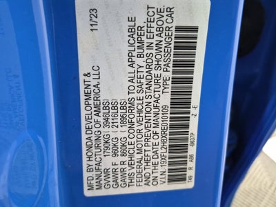 2024 Honda Civic Sport