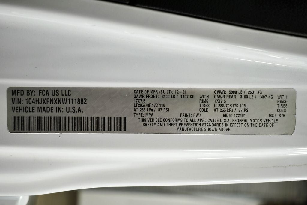 2022 Jeep Wrangler Unlimited Rubicon