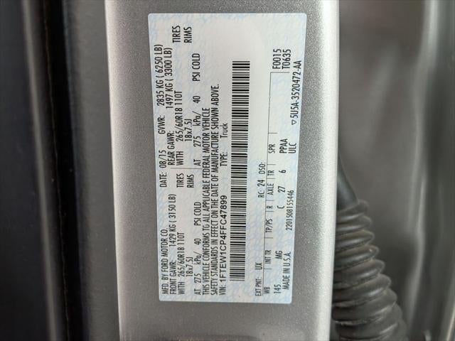 2015 Ford F-150 XLT