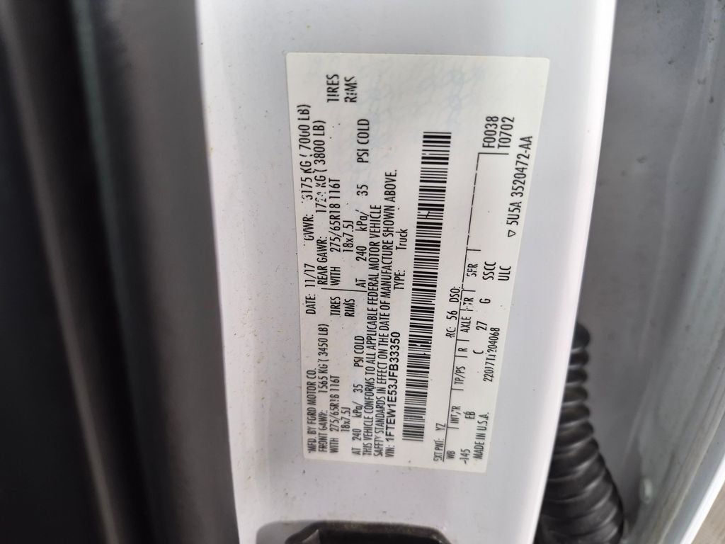 2018 Ford F-150 Lariat