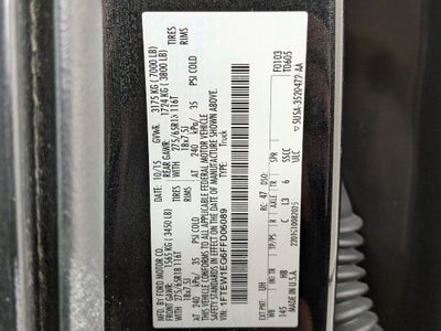 2015 Ford F-150 Lariat
