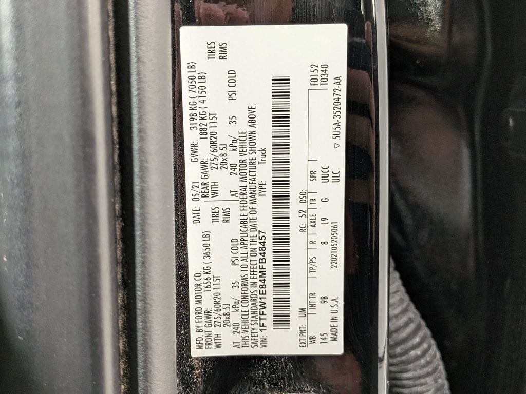2021 Ford F-150 Platinum
