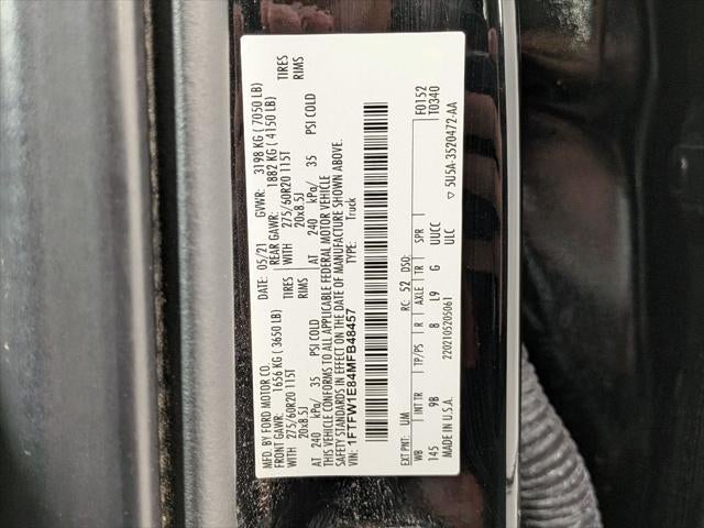 2021 Ford F-150 Platinum