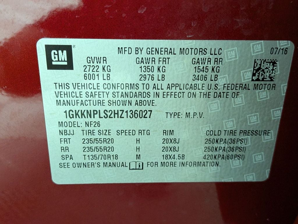 2017 GMC Acadia Denali