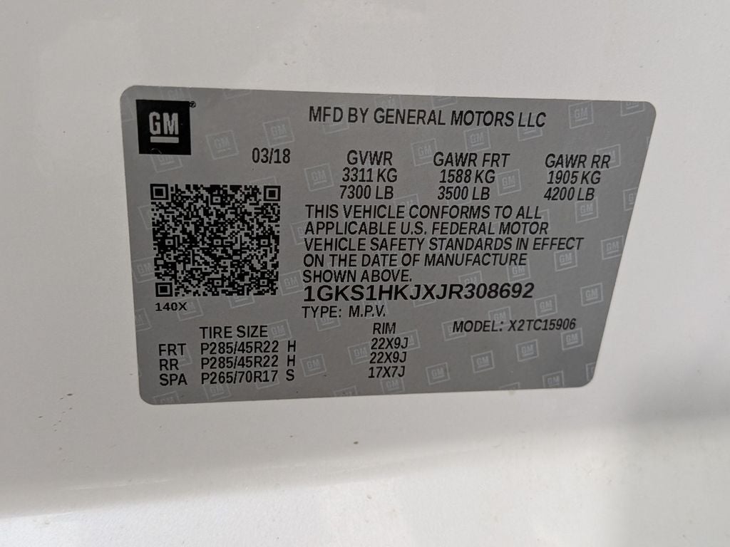 2018 GMC Yukon XL Denali
