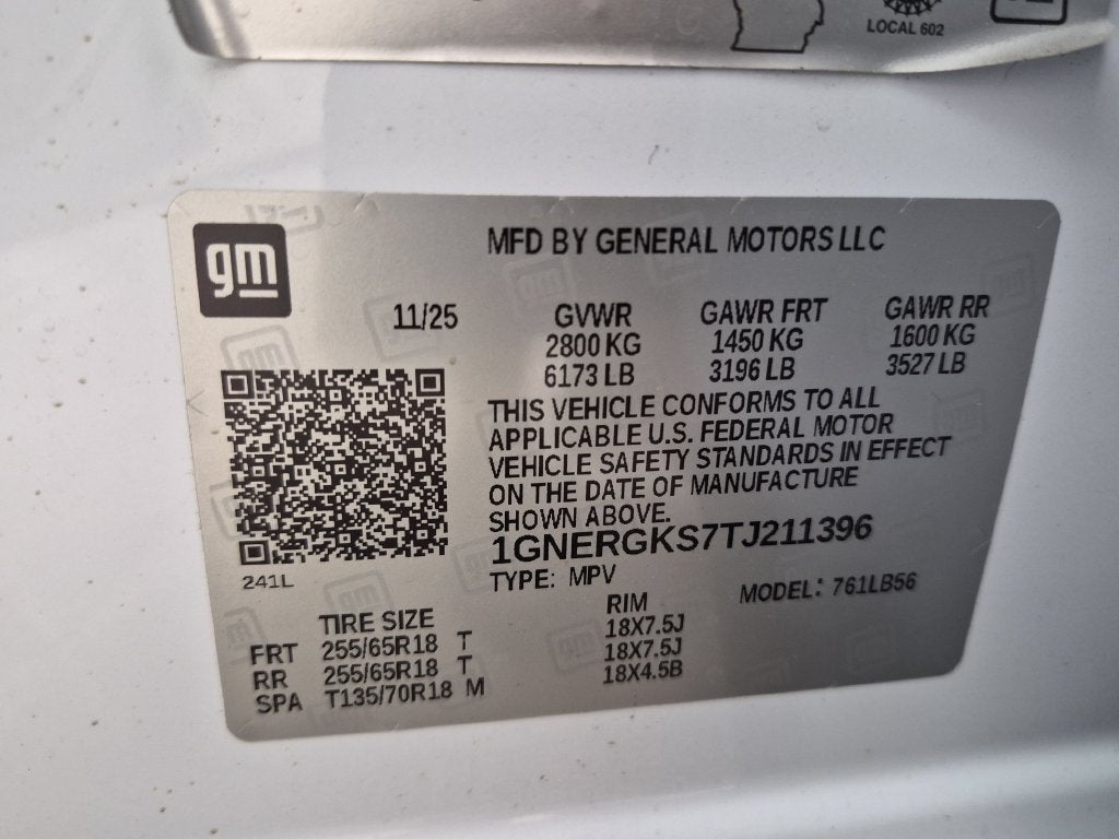 2026 Chevrolet Traverse LT 1LT