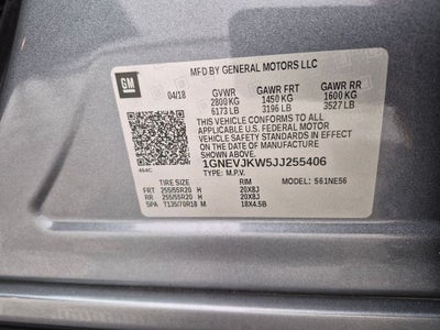 2018 Chevrolet Traverse Premier