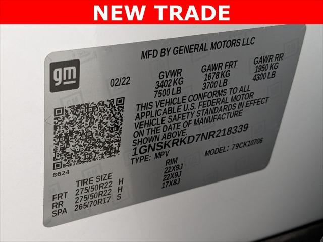 2022 Chevrolet Tahoe RST
