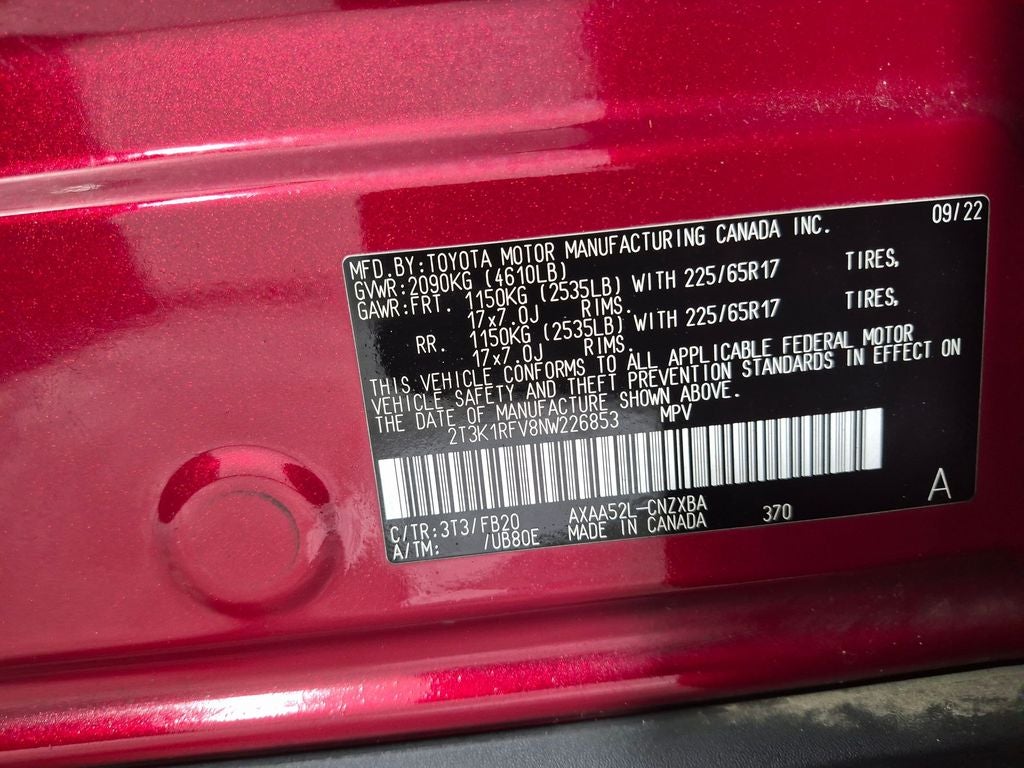 2022 Toyota RAV4 LE