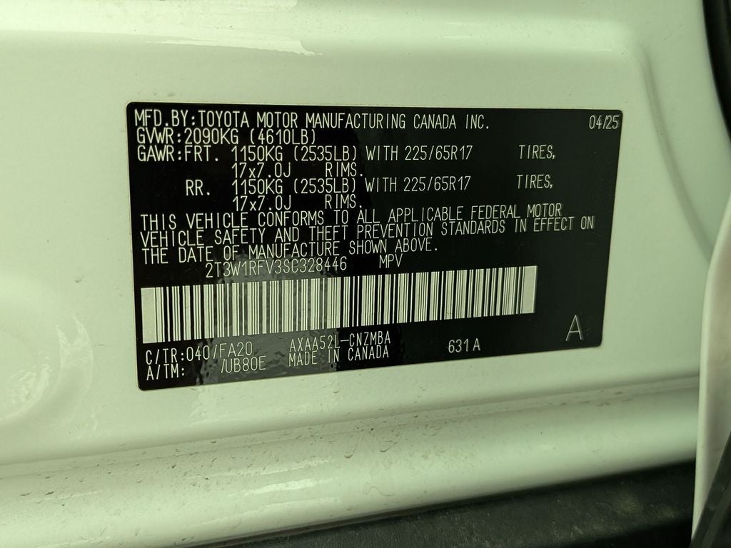 2025 Toyota RAV4 XLE