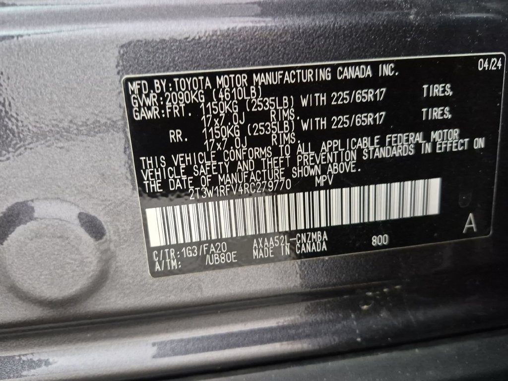 2024 Toyota RAV4 XLE