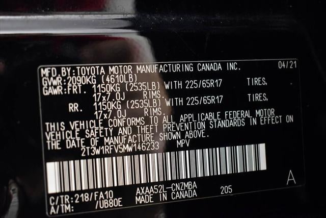 2021 Toyota RAV4 XLE