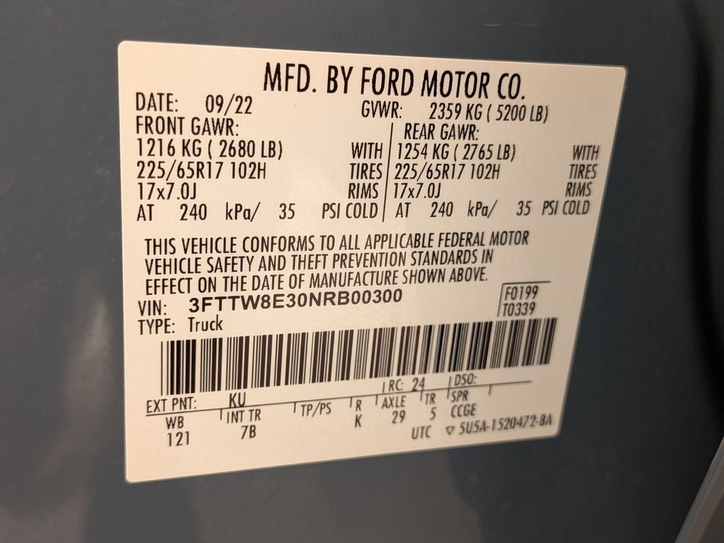 2022 Ford Maverick XLT