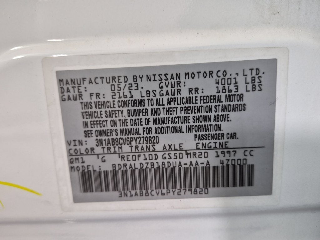 2023 Nissan Sentra SV