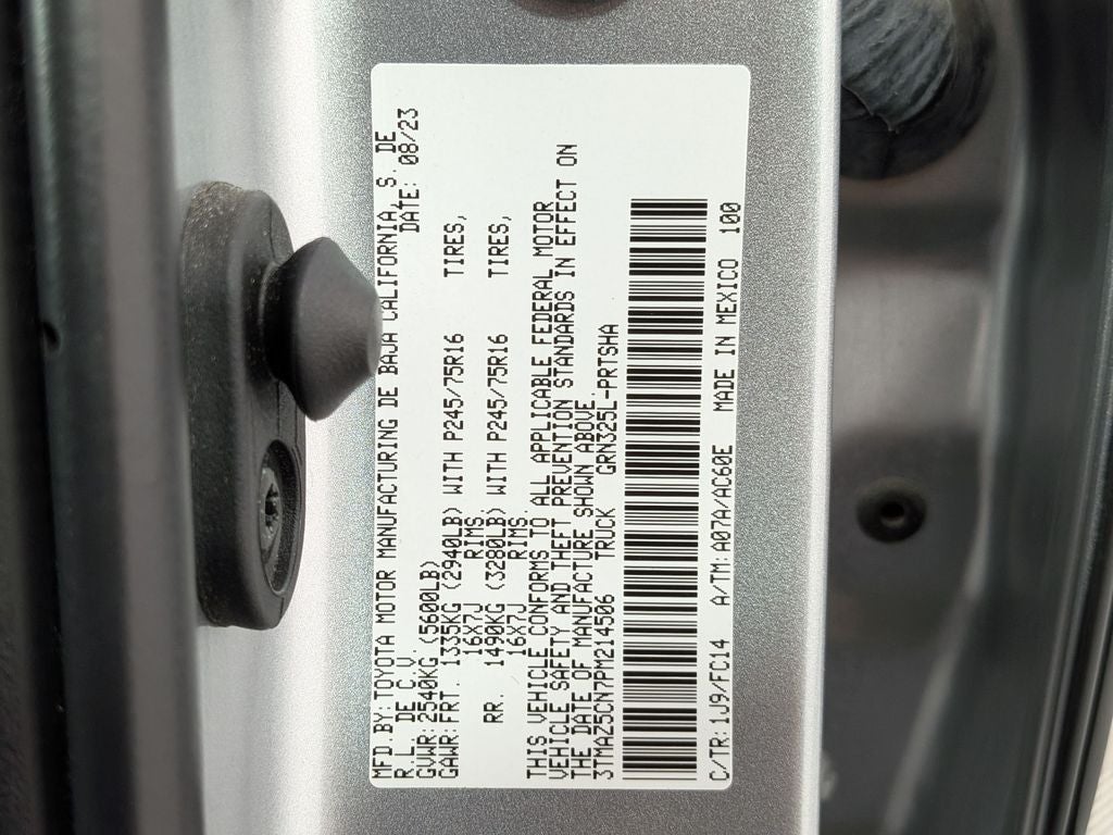 2023 Toyota TACOMA SR5 SR5 V6