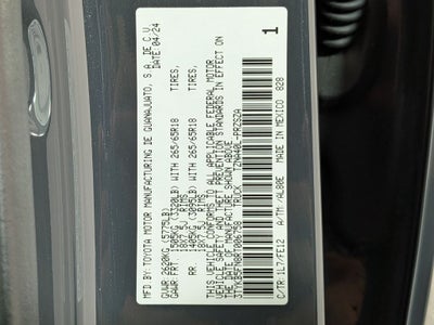 2024 Toyota TACOMA TRD SPORT TRD Sport