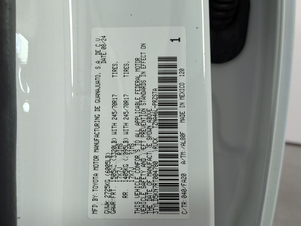 2024 Toyota TACOMA SR SR