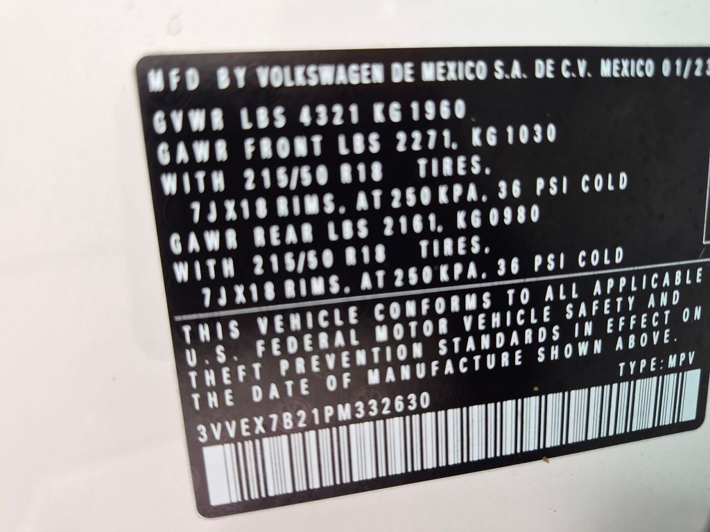 2023 Volkswagen Taos 1.5T SE