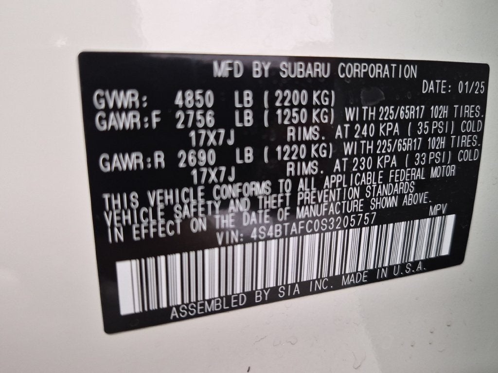 2025 Subaru Outback Premium