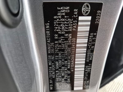 2026 Toyota Camry XSE