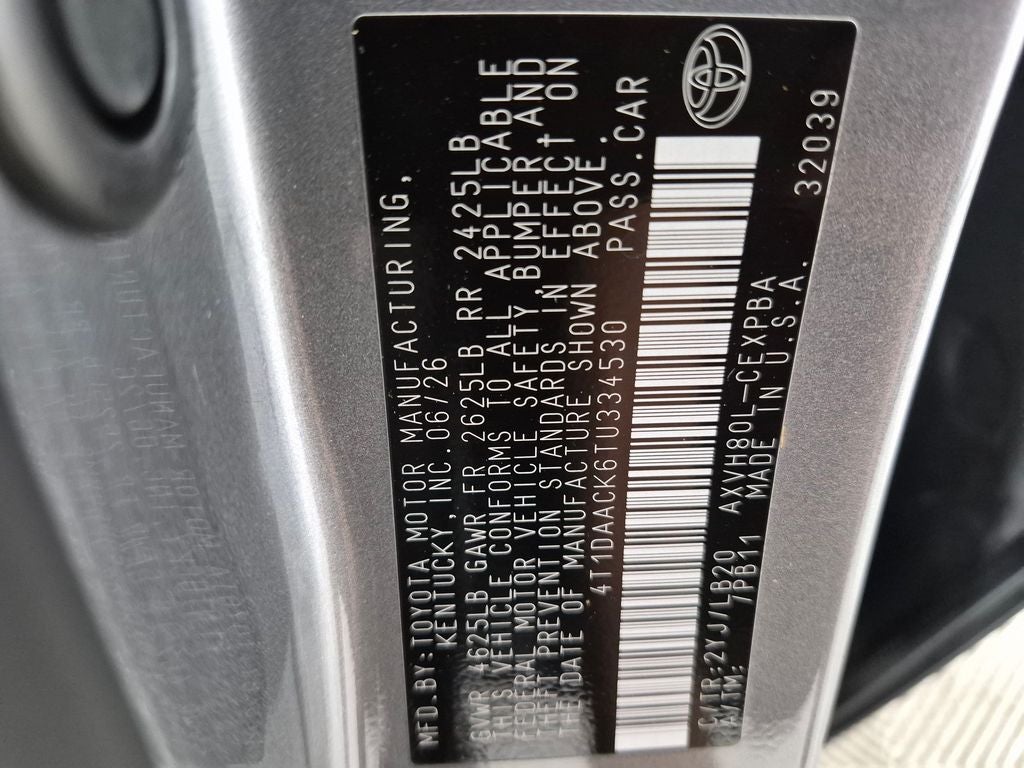 2026 Toyota Camry XSE