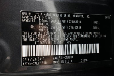 2023 Toyota RAV4 Hybrid Limited Limited Advanc Tech Pkg: