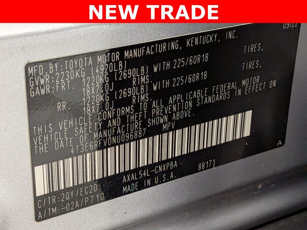 2022 Toyota RAV4 HYBRID XSE