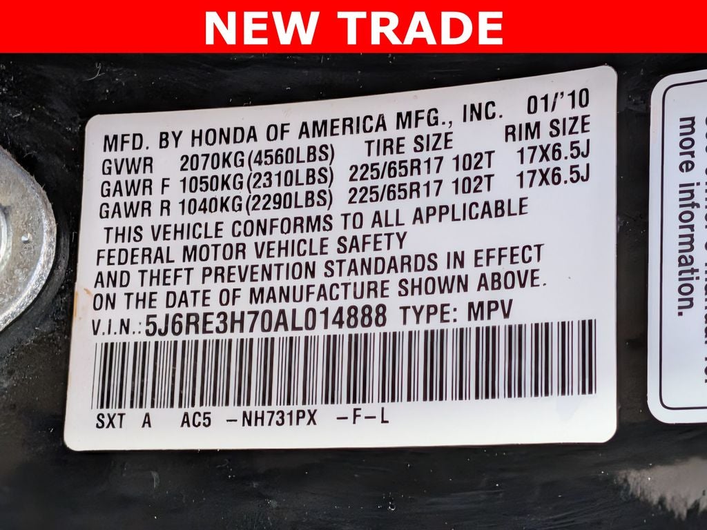 2010 Honda CR-V EX-L