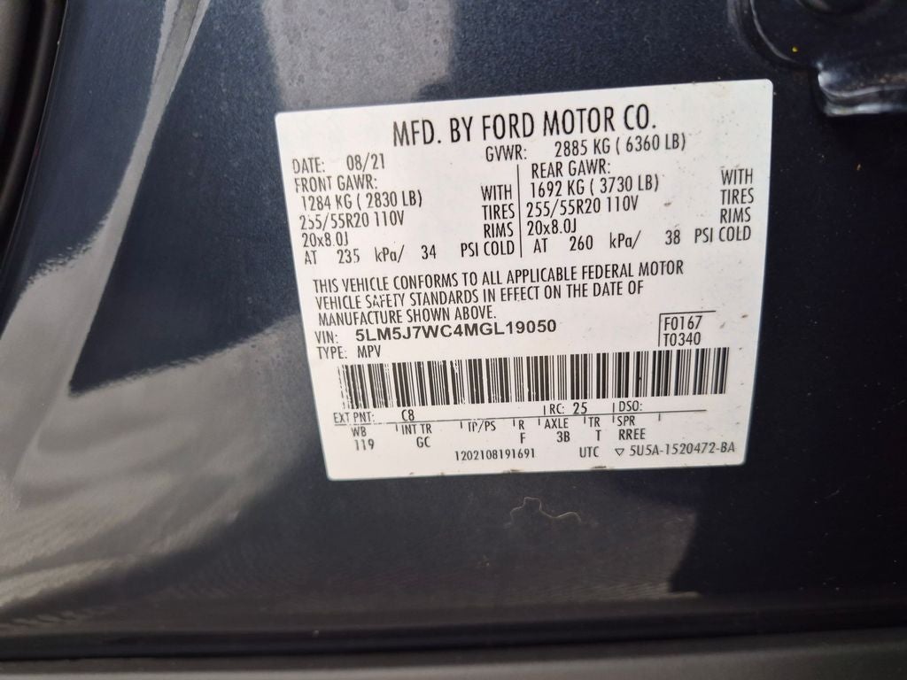 2021 Lincoln Aviator Reserve