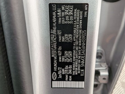 2022 Hyundai Tucson Limited