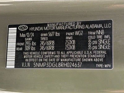 2024 Hyundai Santa Fe XRT