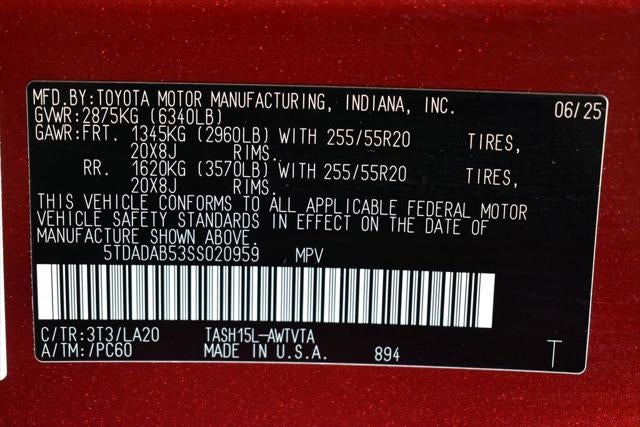 2025 Toyota GRAND HIGHLANDER HEV MAX Limited