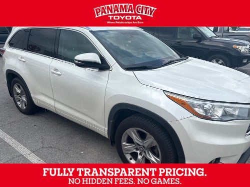 2016 Toyota Highlander Limited Platinum V6