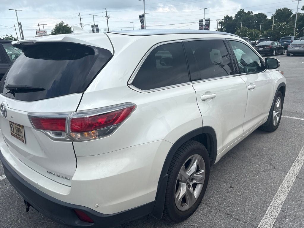 2016 Toyota Highlander Limited Platinum V6