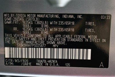 2023 Toyota HIGHLANDER LE