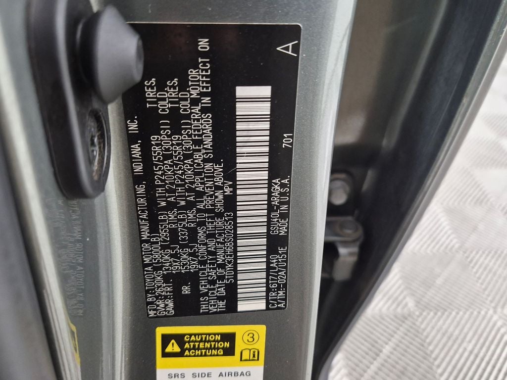 2011 Toyota HIGHLANDER LTD Limited