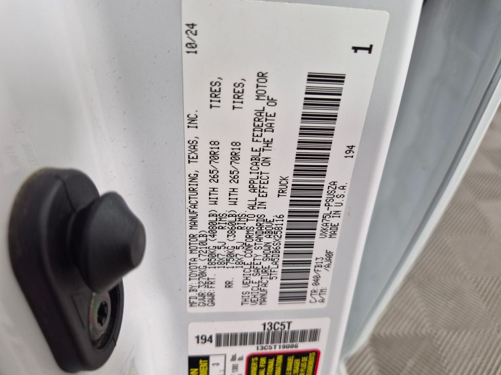 2025 Toyota Tundra SR5