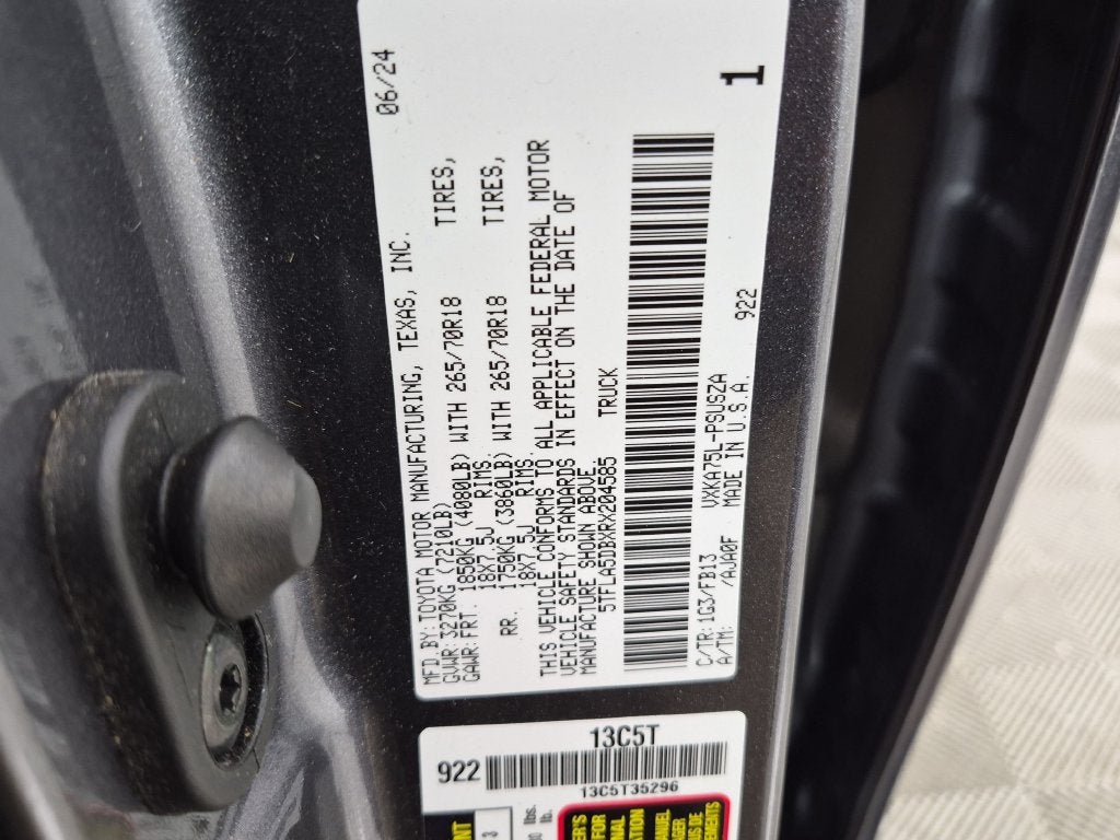 2024 Toyota Tundra SR5