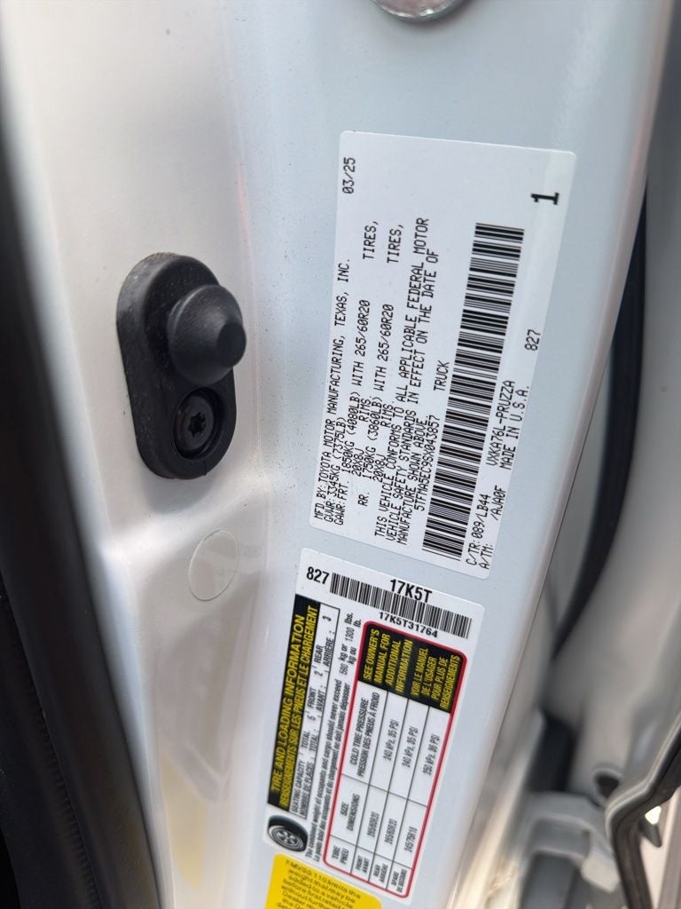 2025 Toyota Tundra 1794