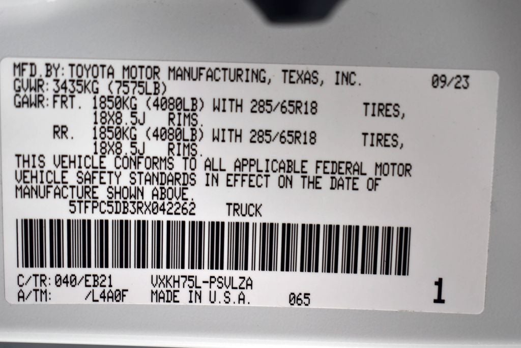 2024 Toyota TUNDRA HV 4X4 TRD Pro