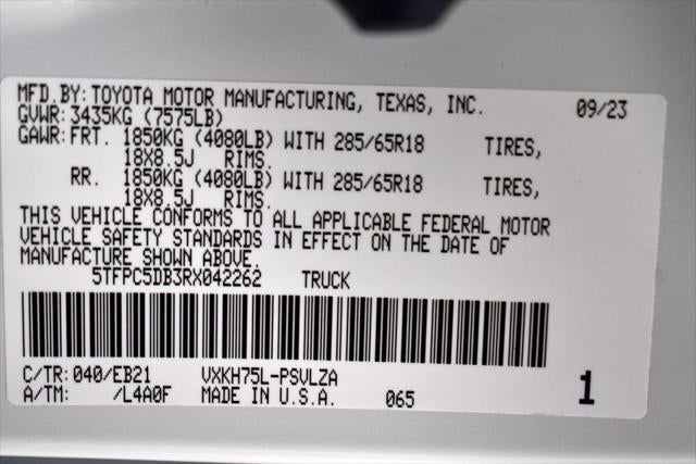 2024 Toyota TUNDRA HV 4X4 TRD Pro