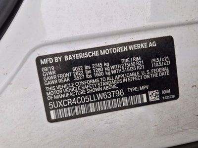 2020 BMW X5 sDrive40i