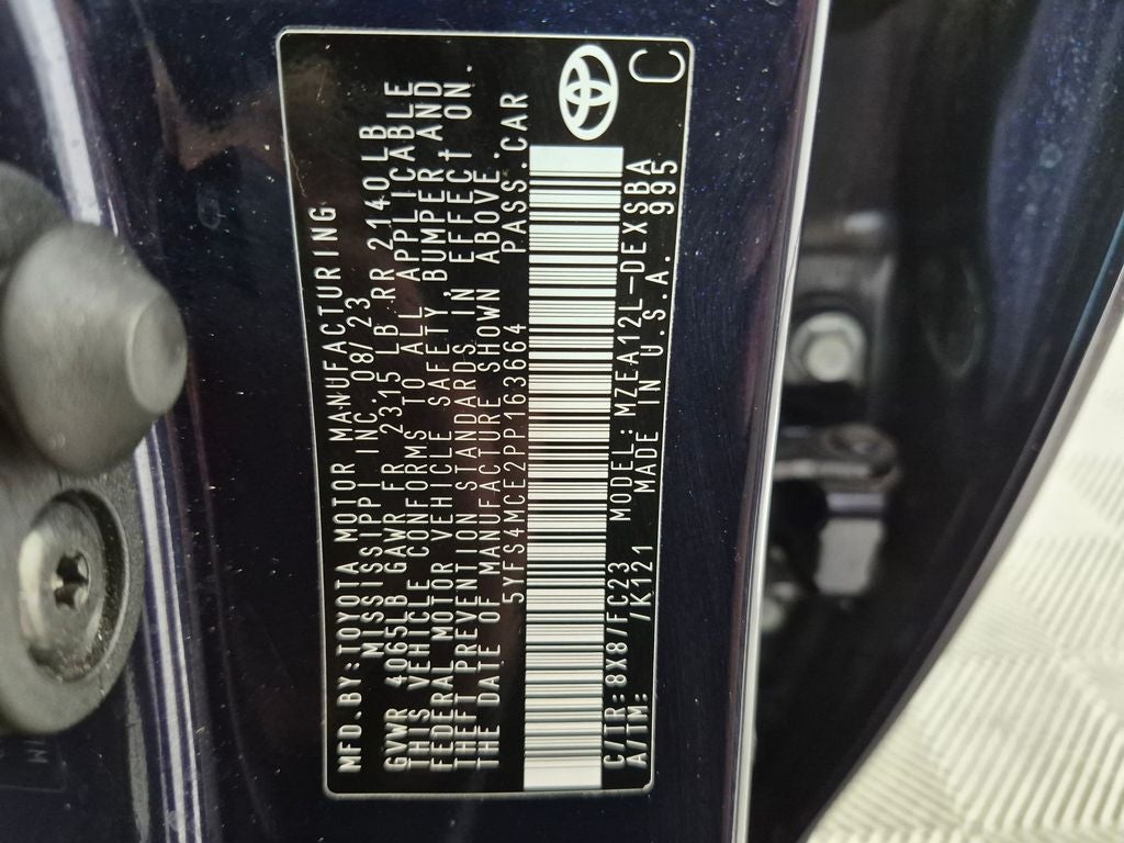 2023 Toyota Corolla SE