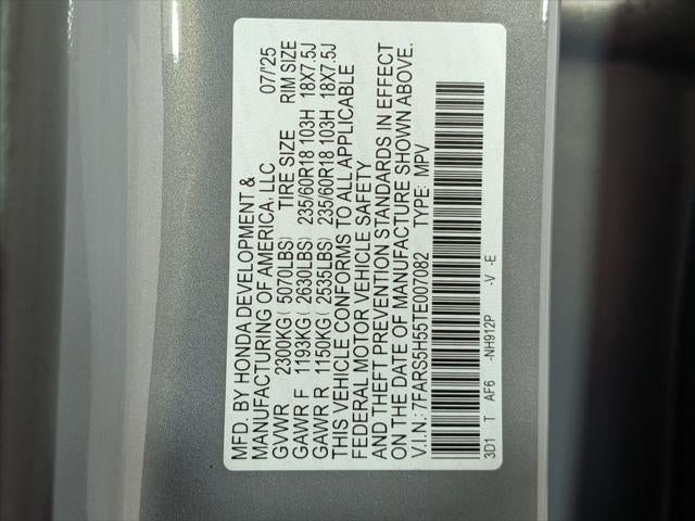 2026 Honda CR-V Sport