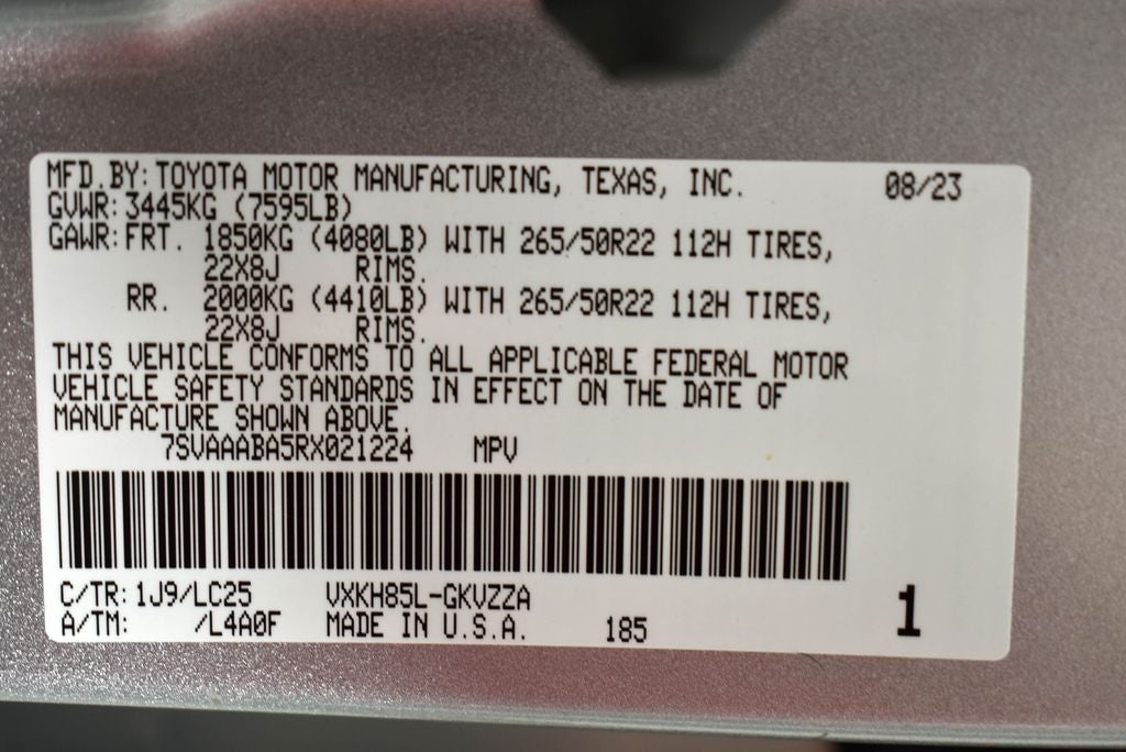 2024 Toyota Sequoia Capstone