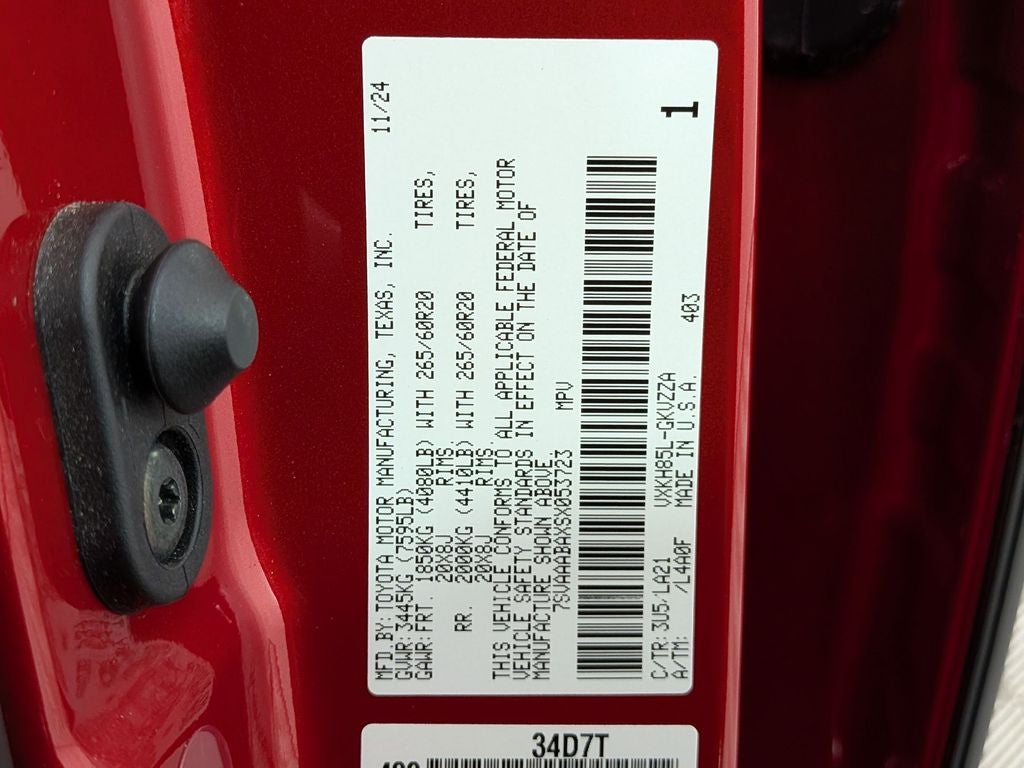2025 Toyota Sequoia Platinum